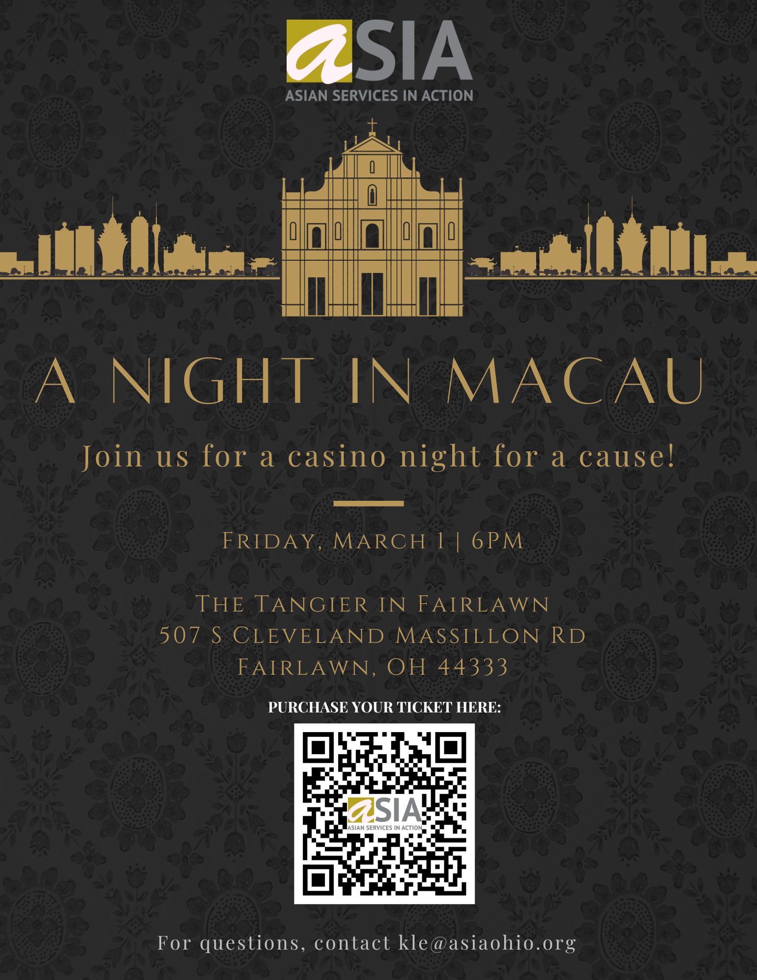 A Night in Macau Flyers & Promotionals