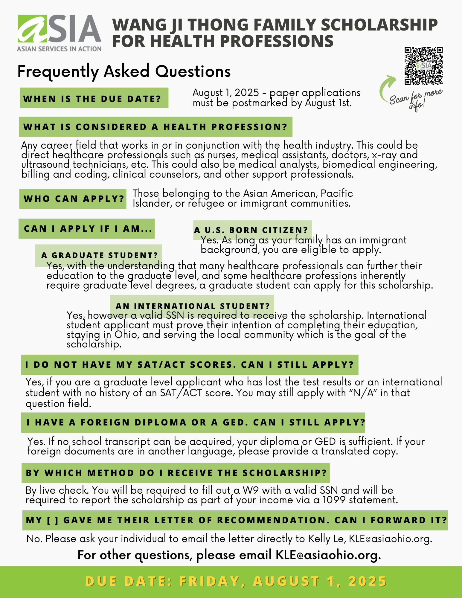 Frequently Asked Questions